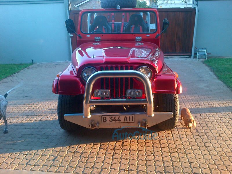 Jeep Willys jeep in Botswana