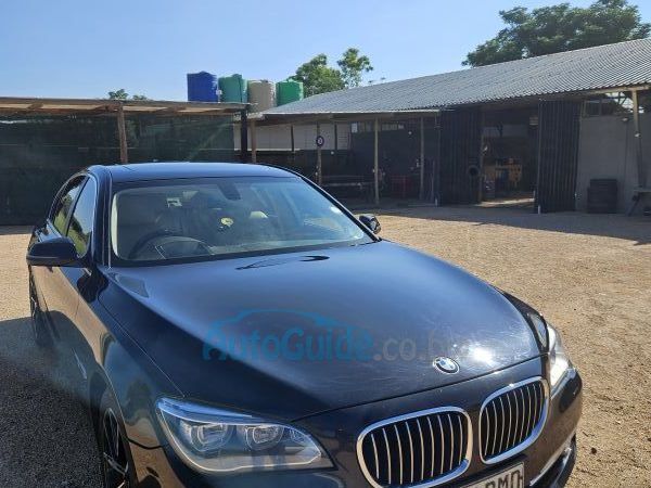 BMW 740i in Botswana