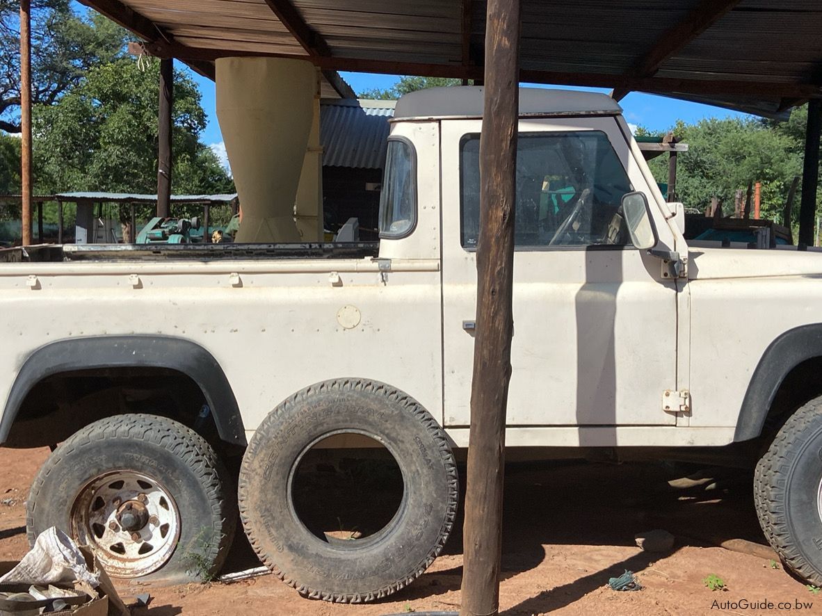 Land Rover Defender110 en Botswana