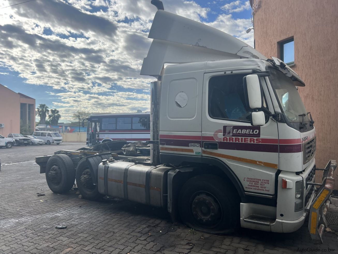 Volvo FM 12 6X4 en Botswana