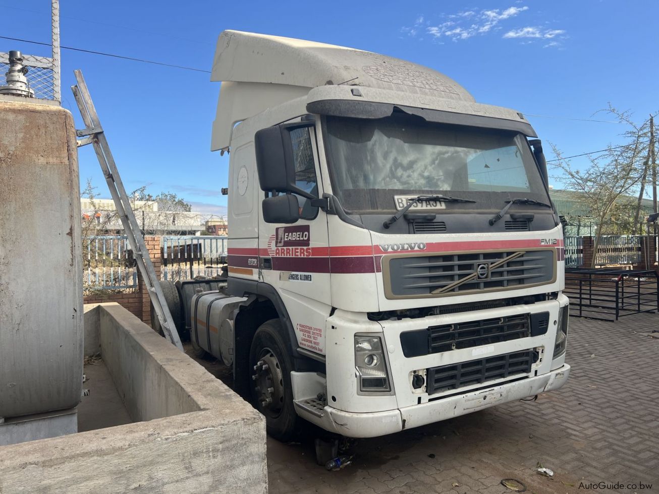 Volvo FM12 6X4 en Botswana