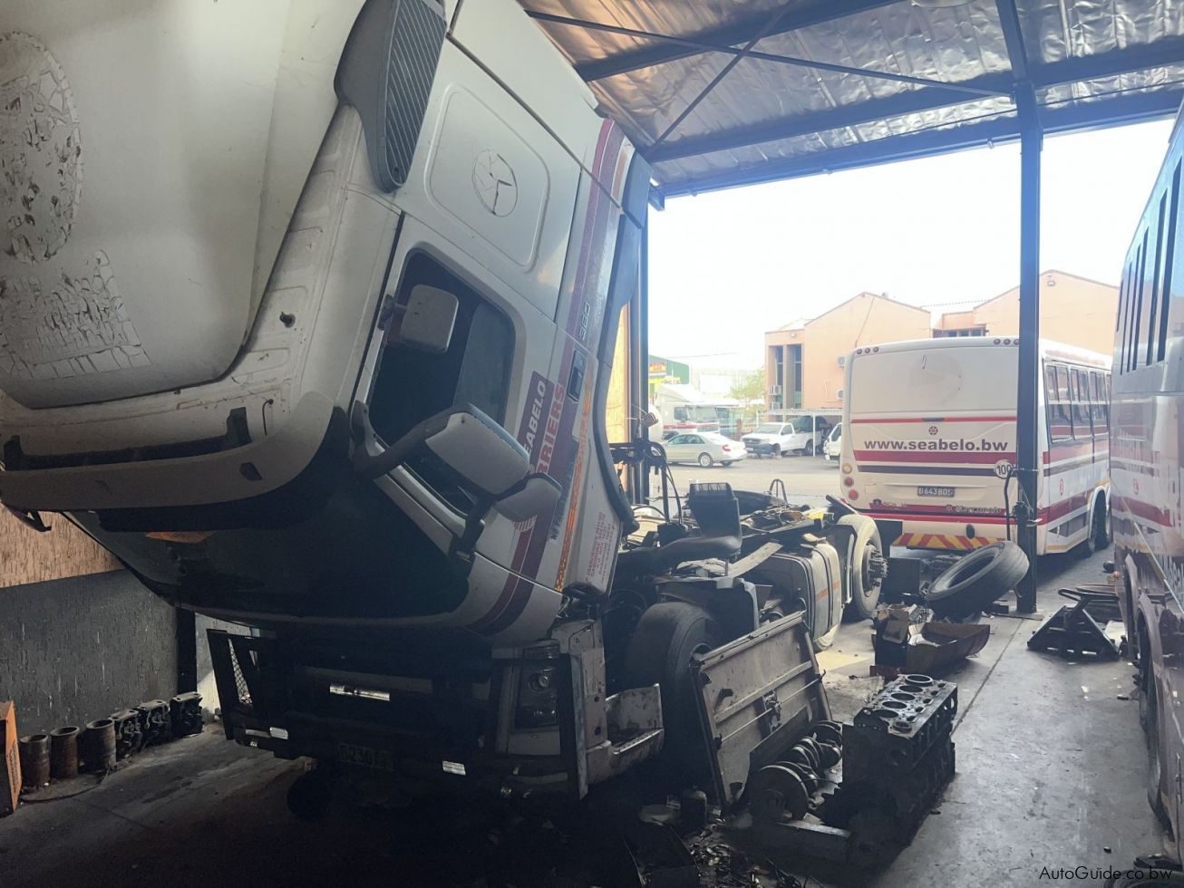 Volvo FM 12 380 en Botswana