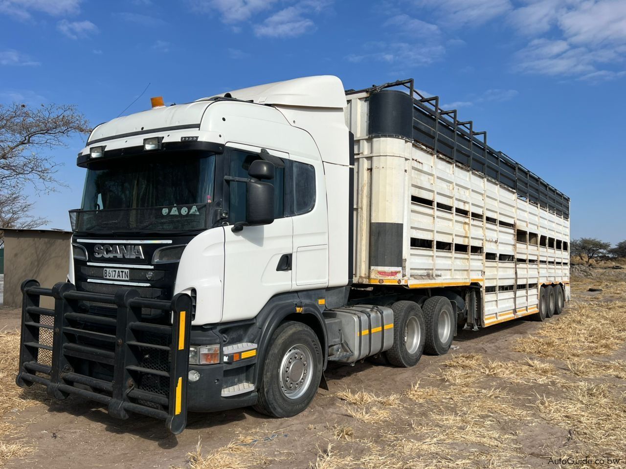 Scania R500 en Botswana