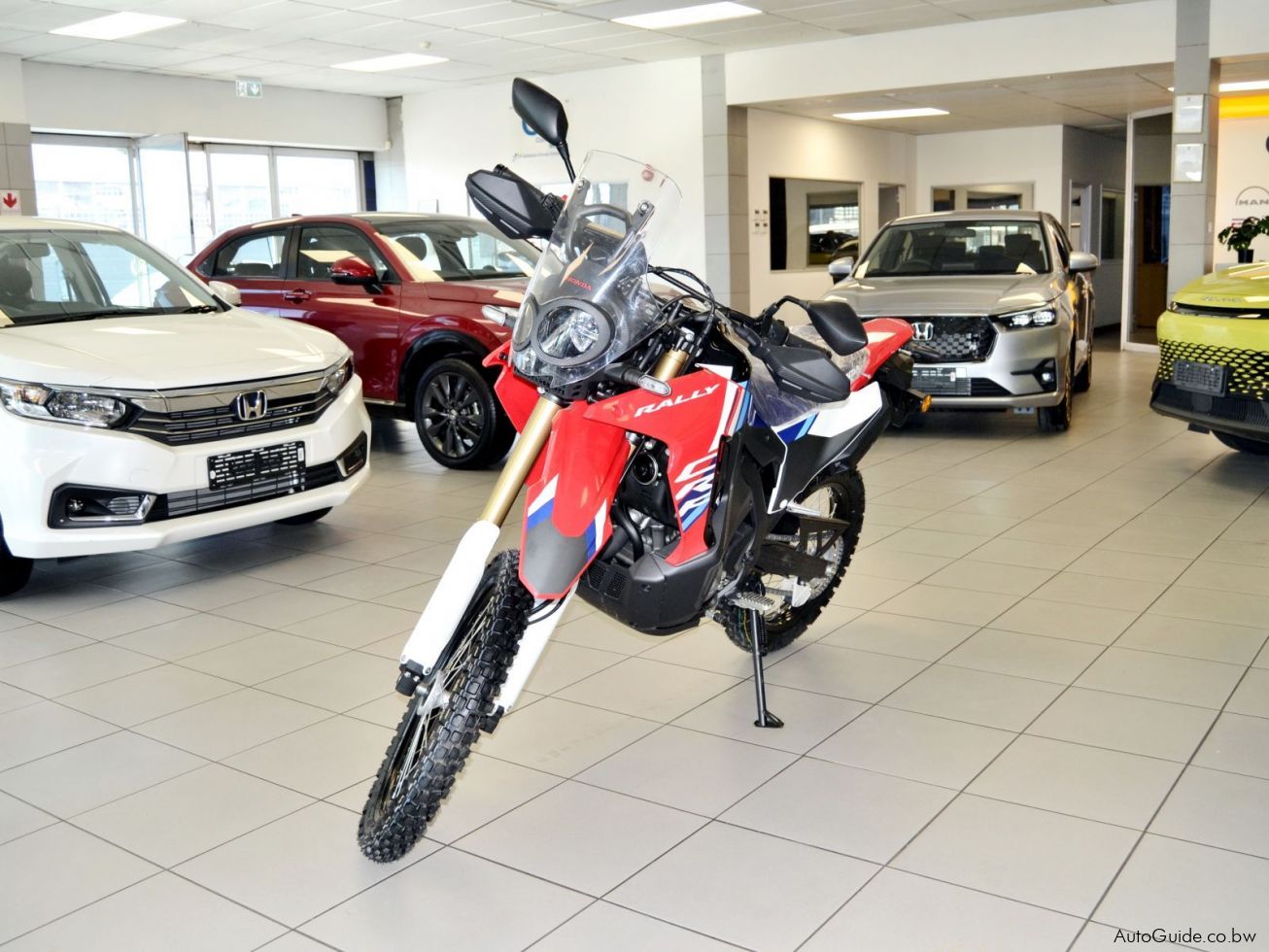 Honda CRF Rally - 300cc en Botswana