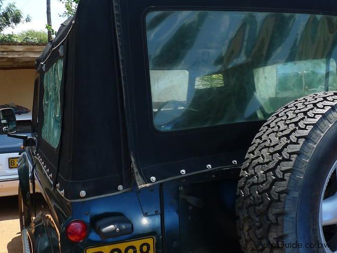 Land Rover Defender 90 in Botswana