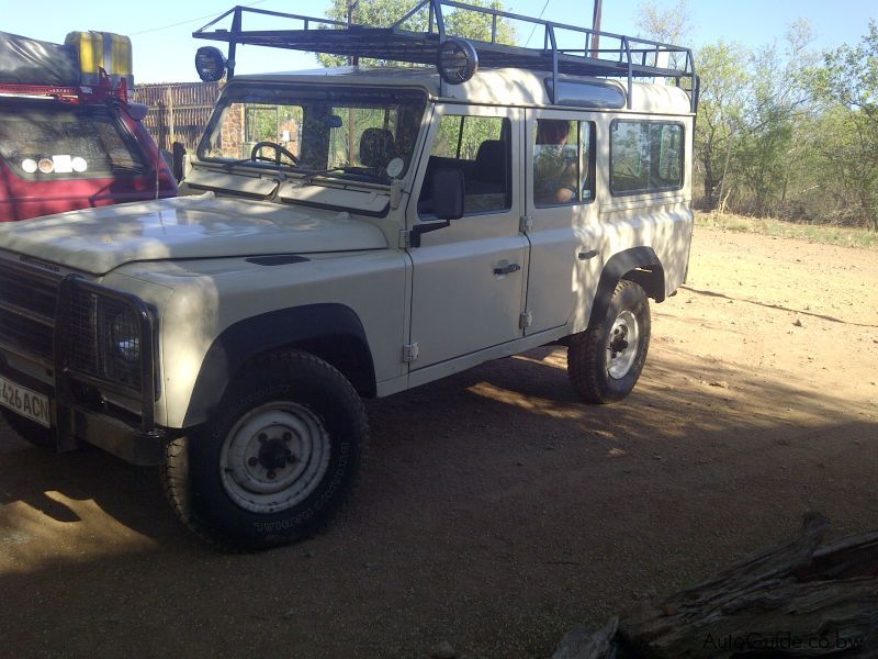 Land Rover 110 in Botswana