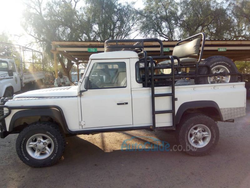 Land Rover Defender V8 in Botswana