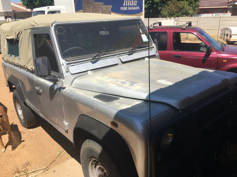 Land Rover 110 in Botswana