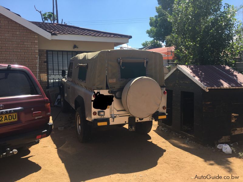 Land Rover 110 in Botswana