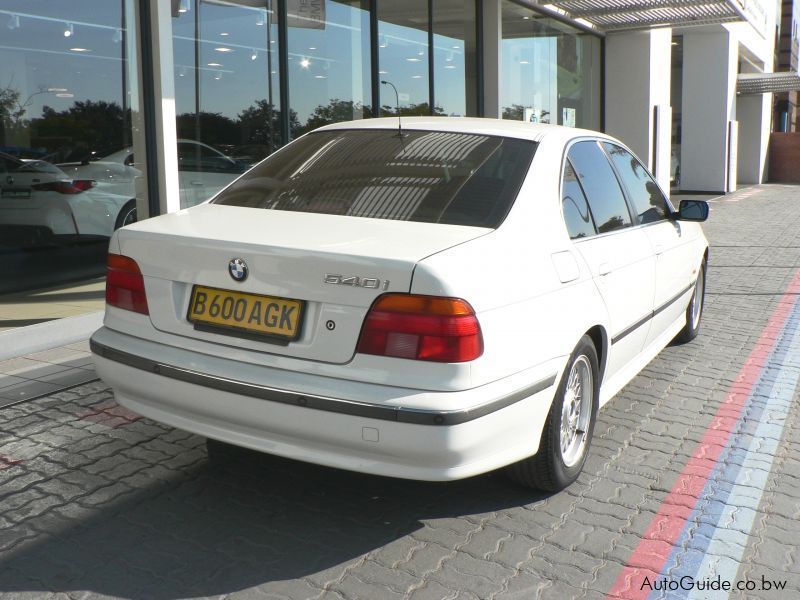 BMW 540i V8 in Botswana