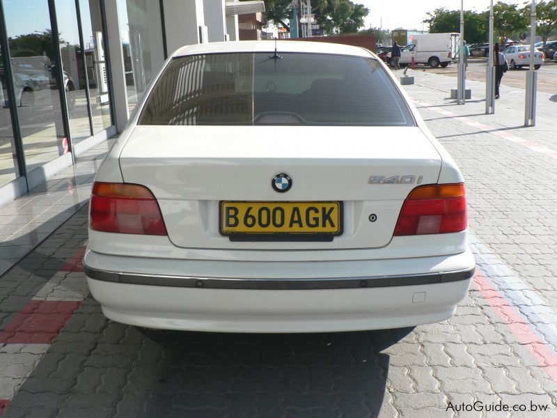 BMW 540i V8 in Botswana