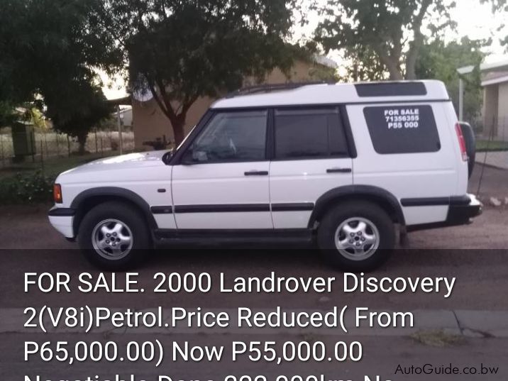 Land Rover Discovery 2 in Botswana