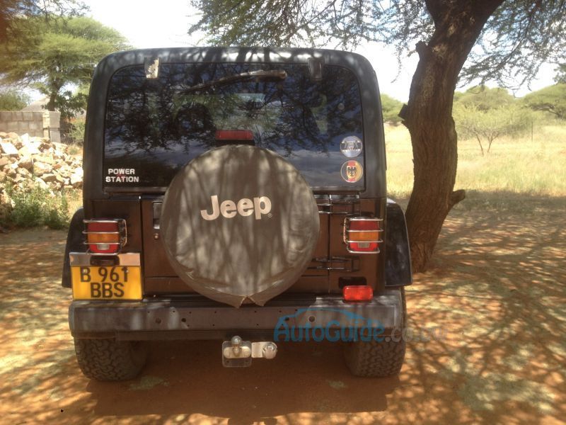 Jeep wrangler in Botswana