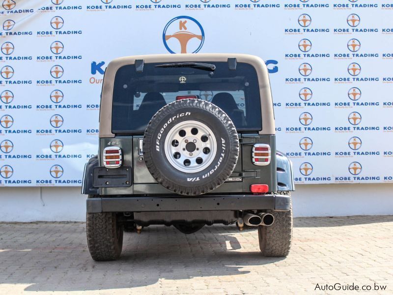 Jeep Wrangler in Botswana