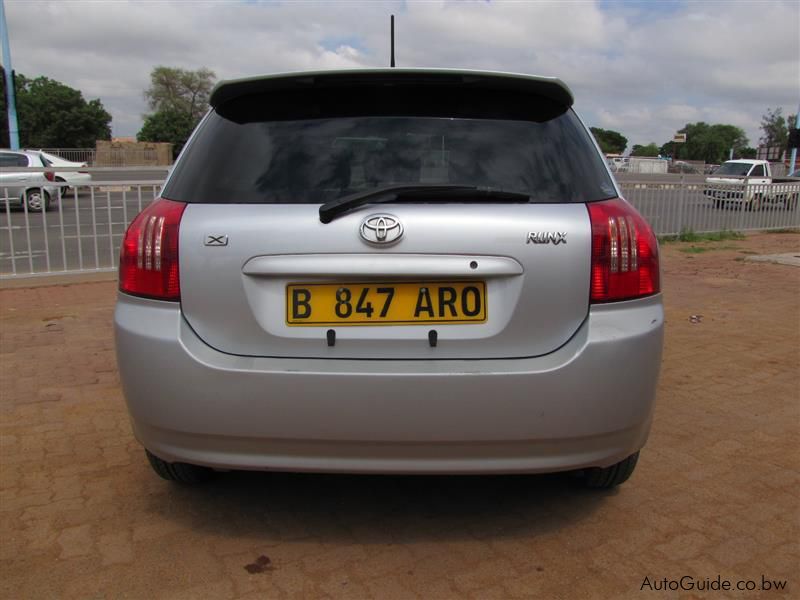 Toyota RunX in Botswana