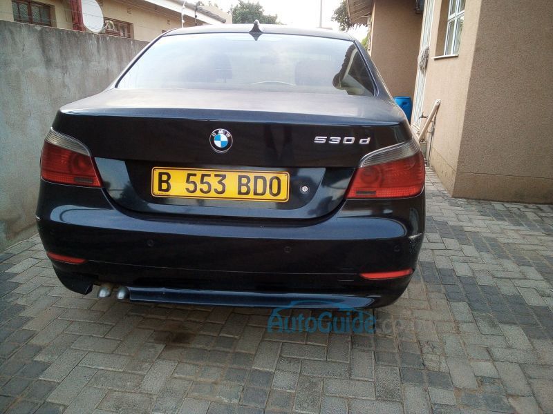 BMW 530d in Botswana