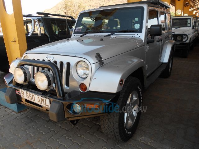 Jeep Wrangler in Botswana