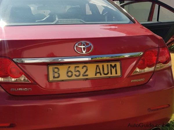 Toyota Aurion Prodigy in Botswana