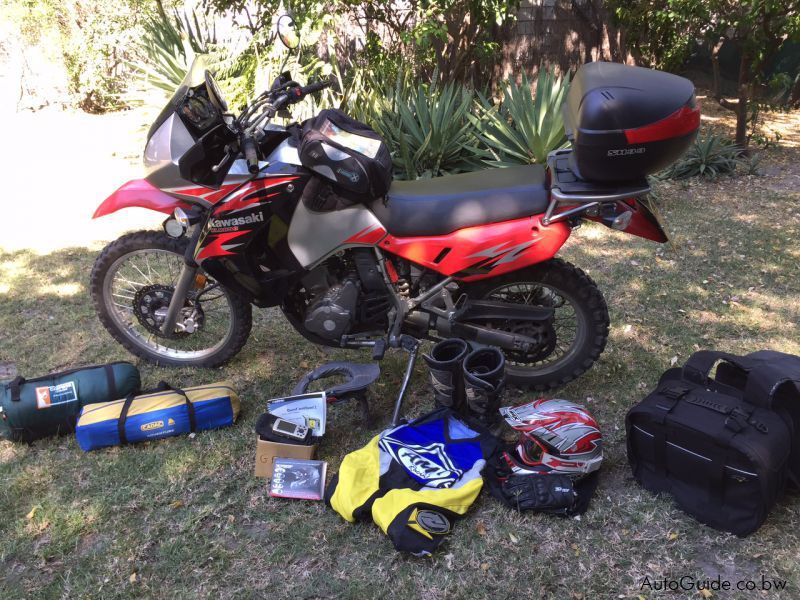 Kawasaki KLR 650 in Botswana