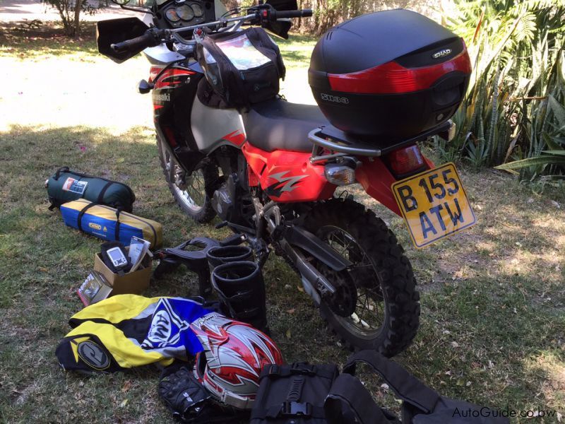 Kawasaki KLR 650 in Botswana