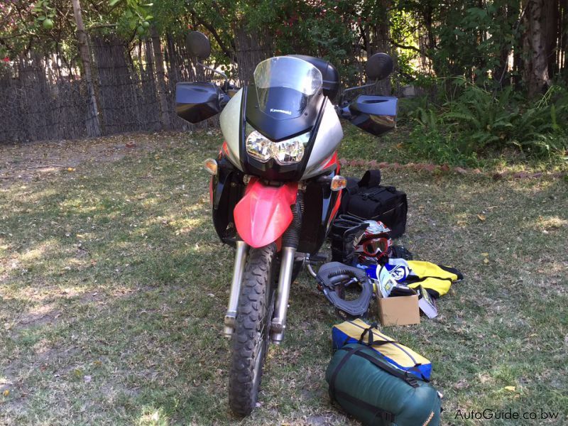 Kawasaki KLR 650 in Botswana