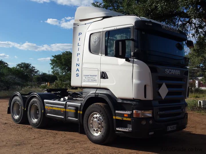 Scania R500 in Botswana