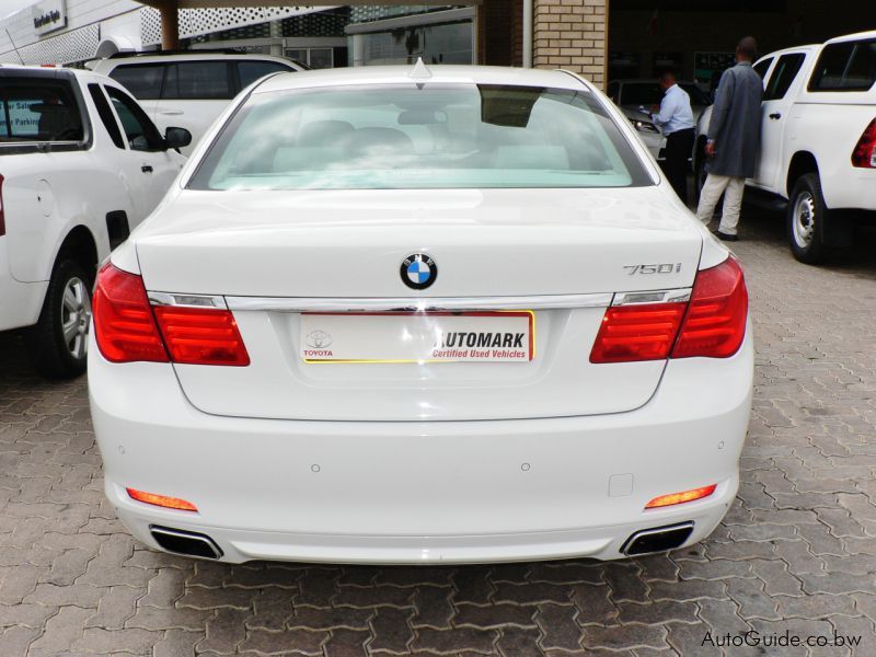 BMW 750i in Botswana