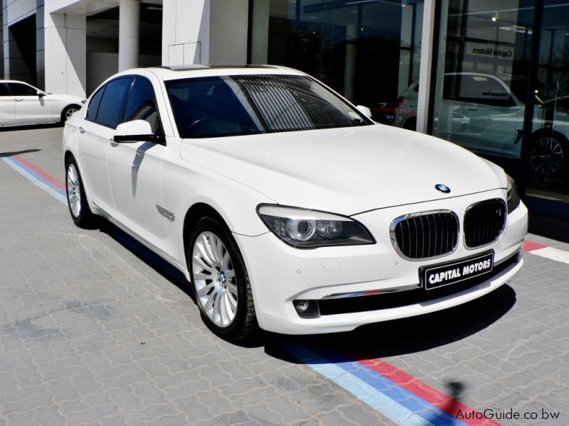 BMW 750i in Botswana