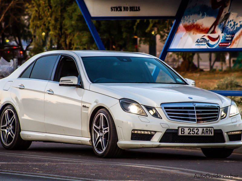 Mercedes-Benz E63 AMG in Botswana