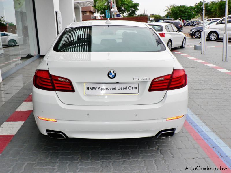 BMW 550i in Botswana