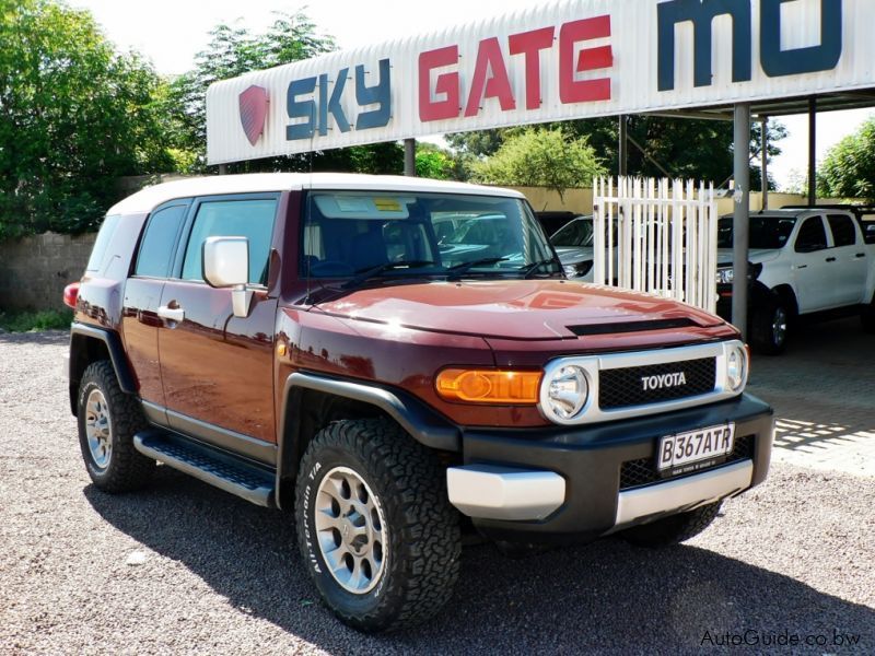 Toyota FJ Cruiser in Botswana