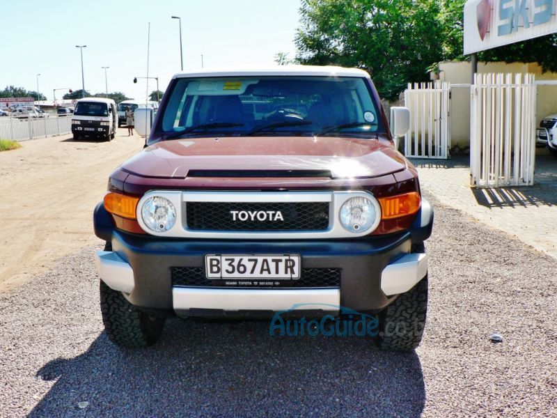 Toyota FJ Cruiser in Botswana
