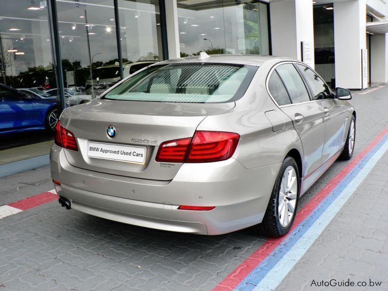 BMW 520d in Botswana