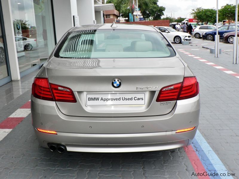 BMW 520d in Botswana