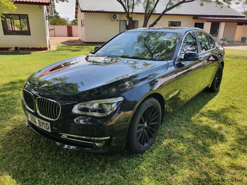 BMW 740i in Botswana