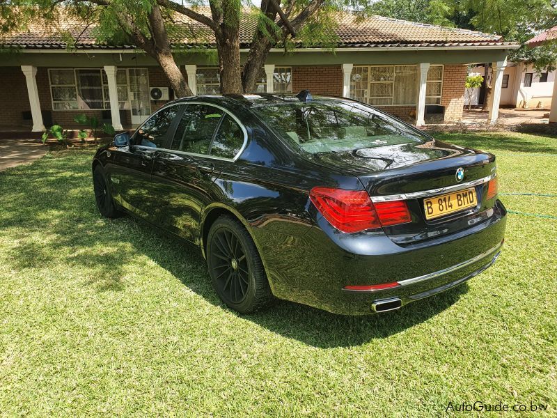 BMW 740i in Botswana