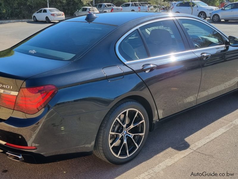 BMW 740i in Botswana