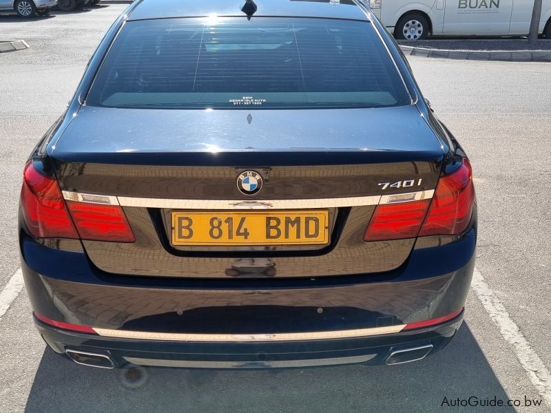 BMW 740i in Botswana