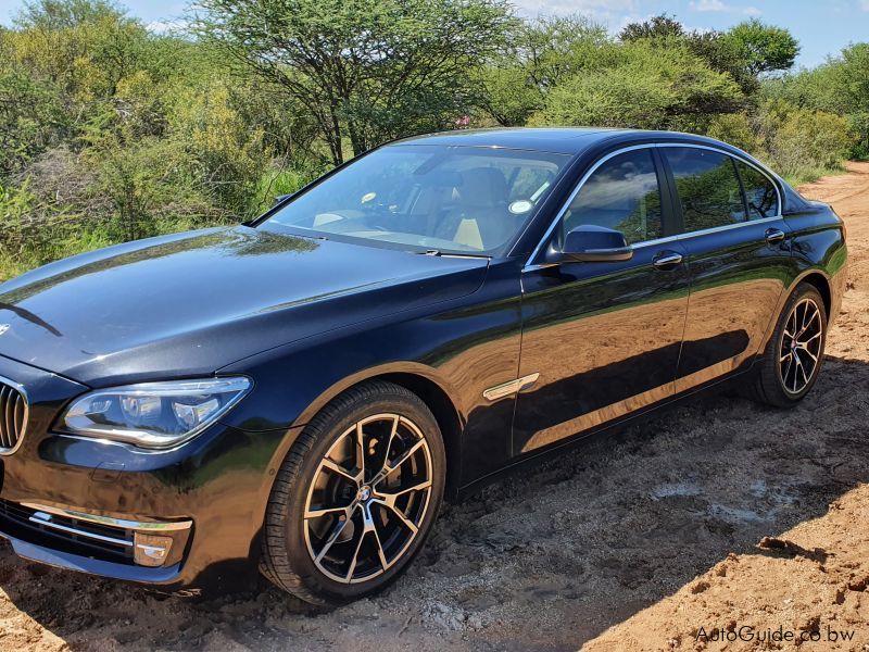 BMW 740i in Botswana