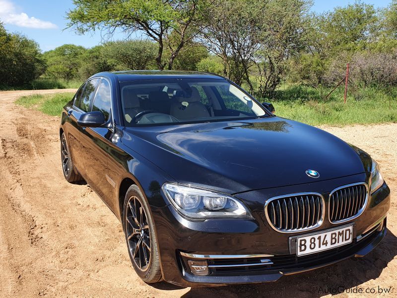 BMW 740i in Botswana