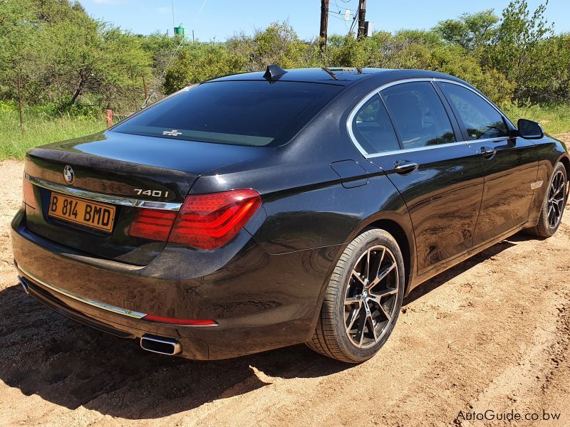 BMW 740i in Botswana