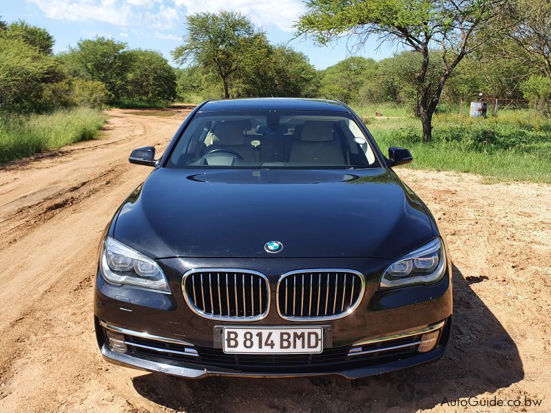 BMW 740i in Botswana