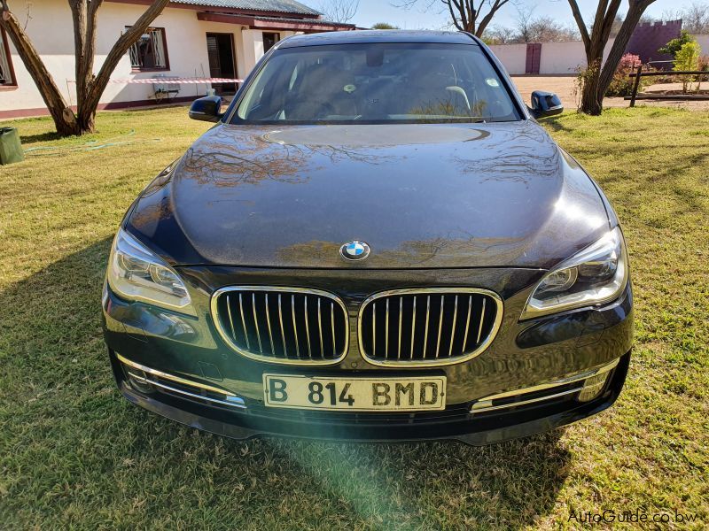 BMW 740i in Botswana