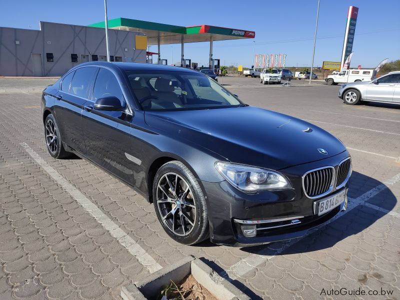 BMW 740i in Botswana