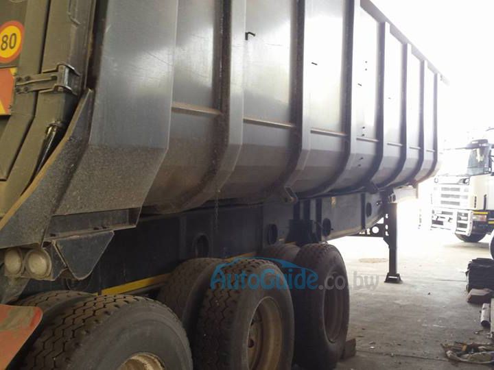 AFRIT TRI-AXLE TIPPING TRAILER in Botswana
