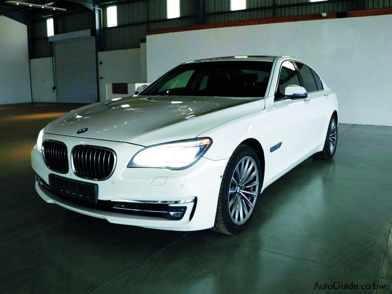 BMW 740i in Botswana