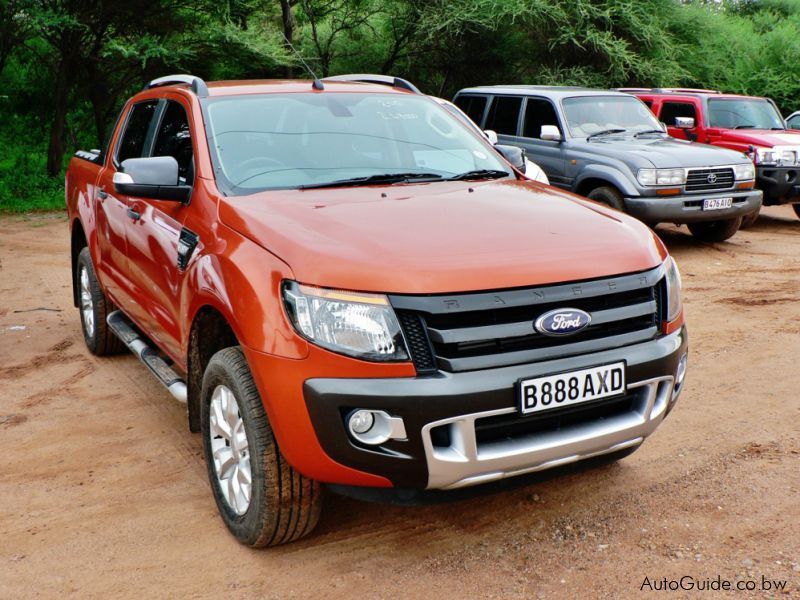 Ford Ranger Wildtrak in Botswana