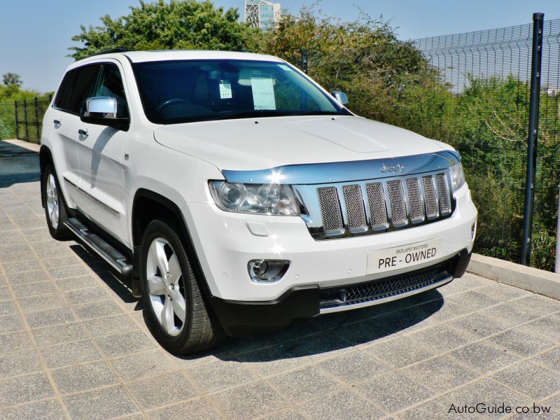 Jeep Grand Cherokee Overland CRD in Botswana