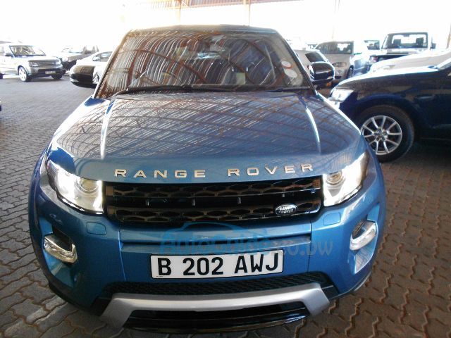 Land Rover Range Rover Evoque SD4 in Botswana
