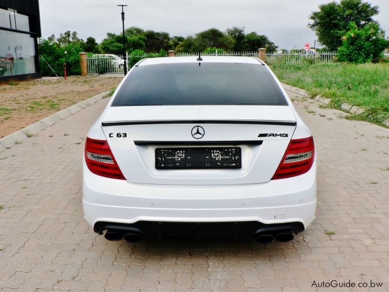 Mercedes-Benz C63 in Botswana